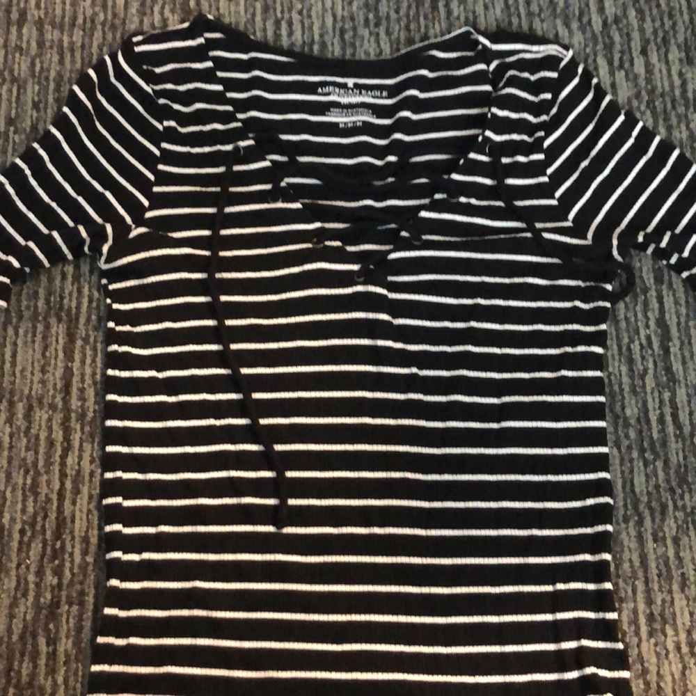 striped top